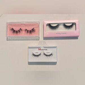 Lashes -  3 packs of Different Brand Lashes.